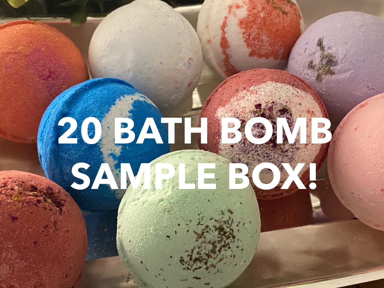 Bath bomb samples