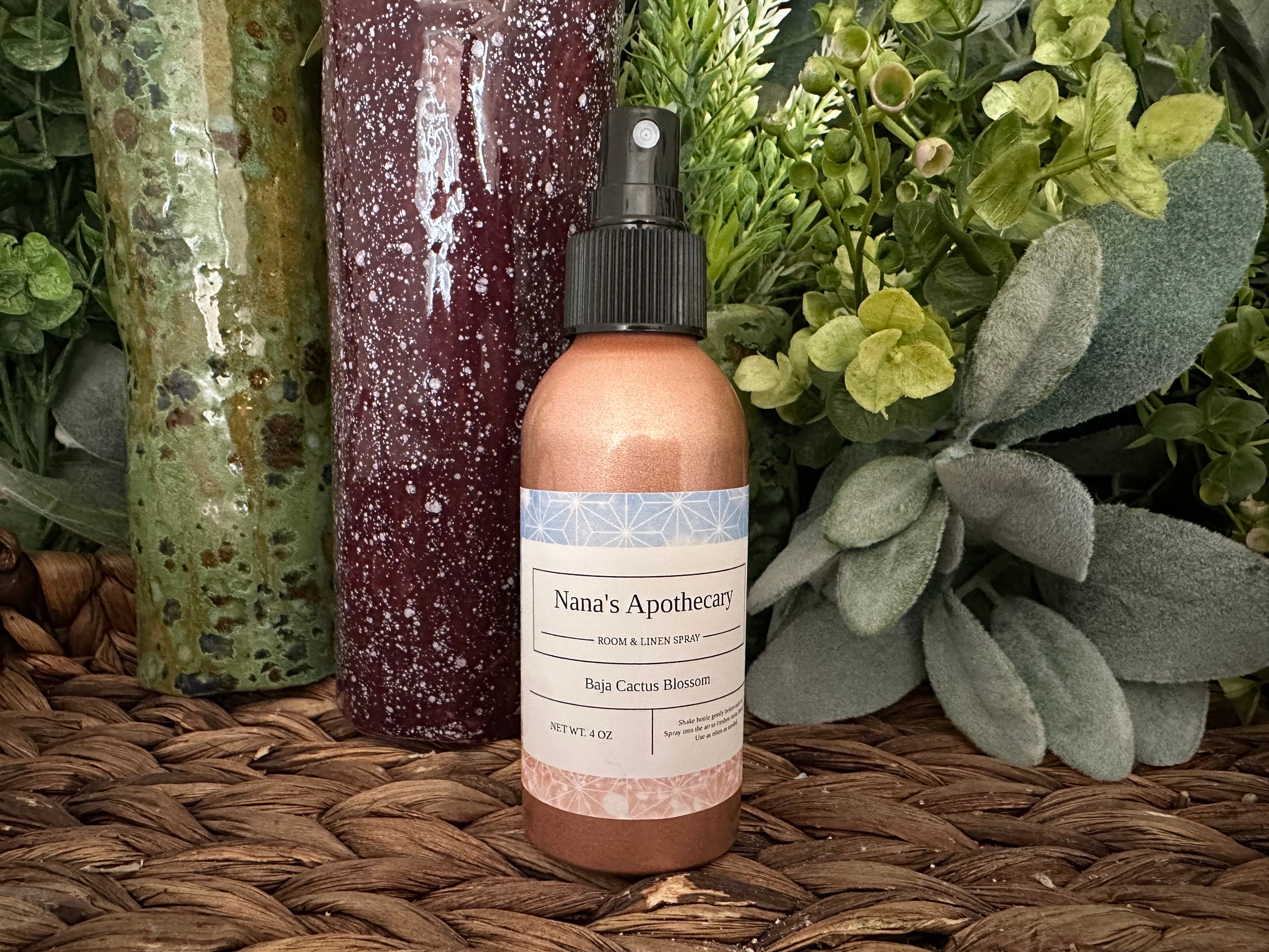 Baja Cactus Blossom Room Linen Spray Nanas Apothecary