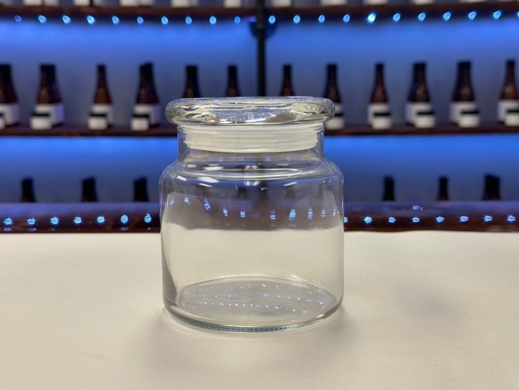 Apothecary Candle Jar with Lid 5 oz(Small) - Glassware – ECRUOS INDUSTRY